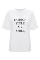 Fashion Stole My Style Slogan T-Shirt